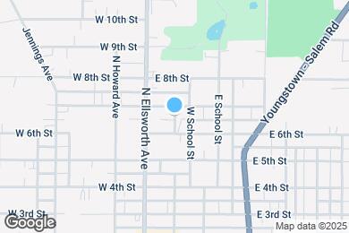 Map image of the property - 684 N Broadway Ave