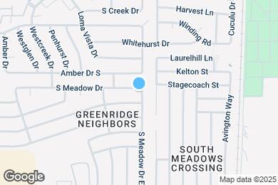 Map image of the property - 2609 S Meadow Dr