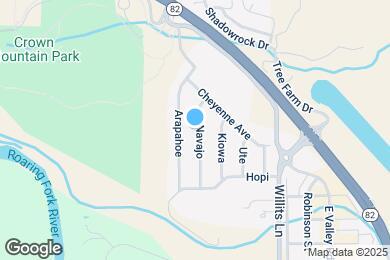 Map image of the property - 79 Navajo