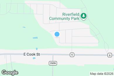 Map image of the property - 217 Red Strm Wy