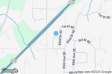 Map image of the property - 217 81st Dr SE