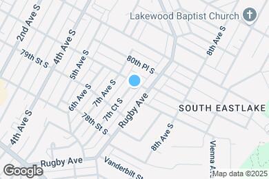 Map image of the property - 7931 7th Ct S