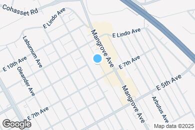 Map image of the property - 1740 Palm Ave