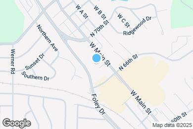 Map image of the property - Williamsburg Apartments