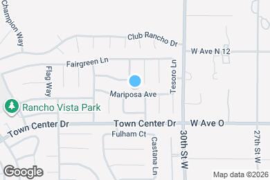Map image of the property - 3143 Mariposa Ave