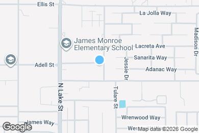 Map image of the property - 1084 Adell St