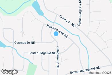 Map image of the property - 2617 Caladium Dr NE