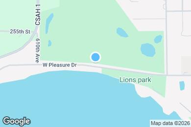 Map image of the property - 700 W Pleasure Dr
