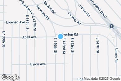 Map image of the property - 3264 E 142nd St