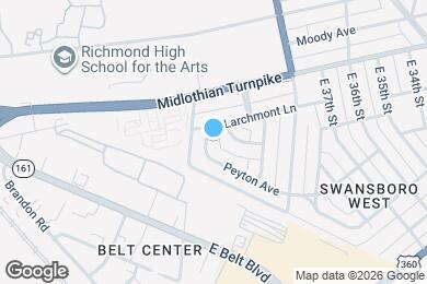 Map image of the property - 3923 Peyton Ave