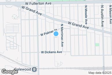 Map image of the property - 2155 N Mobile Ave