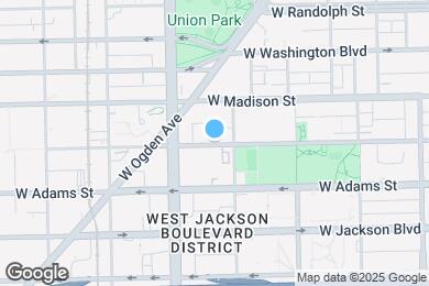 Map image of the property - 1522 W Monroe St