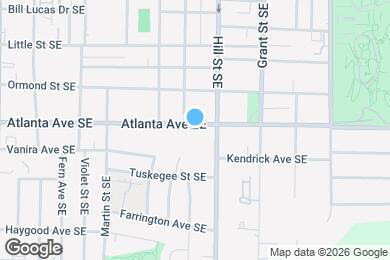 Map image of the property - 255 Atlanta Ave SE
