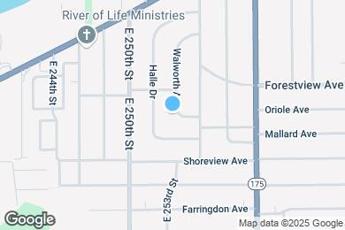 Map image of the property - 386 Walworth Ave