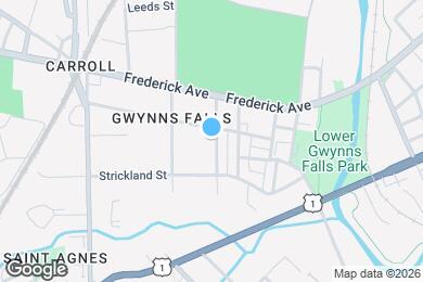 Map image of the property - 514 S Longwood St