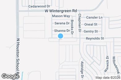 Map image of the property - 1842 Reynolds St