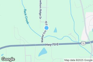 Map image of the property - 713 Walnut Crossing Dr
