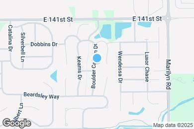 Map image of the property - 13939 Boulder Canyon Dr