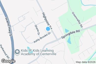 Map image of the property - 3031 Ashly Brooke Dr