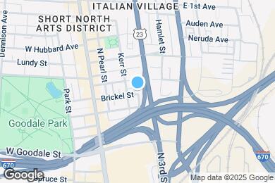 Map image of the property - 98 Brickel St