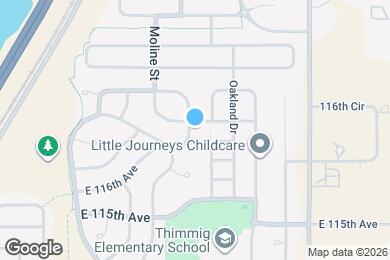 Map image of the property - 11609 River Run Cir