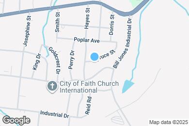 Map image of the property - 905 Spruce St