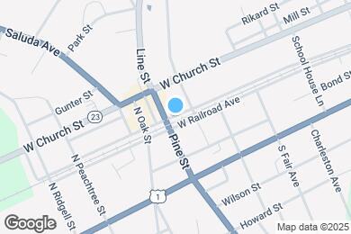 Map image of the property - 448 W Railroad Ave