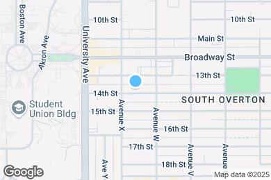 Map image of the property - 2316 14th St