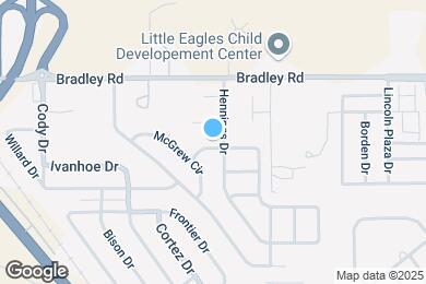 Map image of the property - 4160 Dooley Way