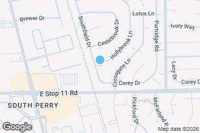 Map image of the property - 7847 Southfield Dr