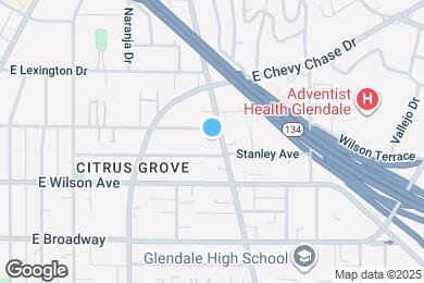 Map image of the property - 235 N Verdugo Rd