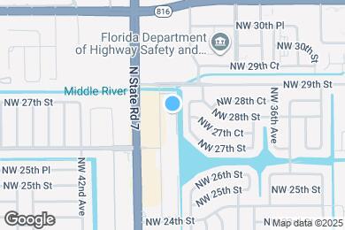 Map image of the property - 2719 NW 39th Terrace