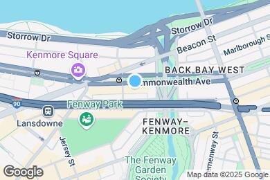 Map image of the property - 484 Commonwealth Ave
