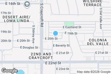 Map image of the property - 5625 E 20th St