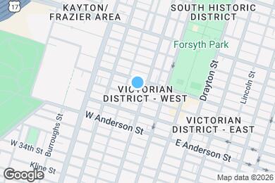 Map image of the property - 208 W Duffy St