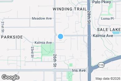 Map image of the property - 2633 Sherwood Cir