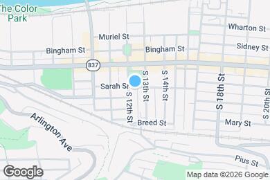 Map image of the property - 1208 Sarah St