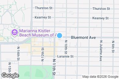 Map image of the property - 1019 Bluemont Ave