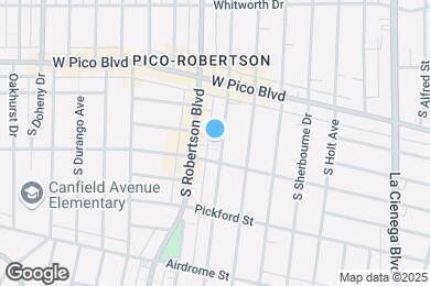 Map image of the property - 1465 S Wooster St