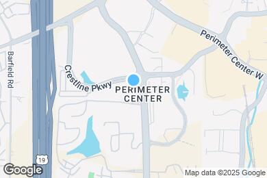 Map image of the property - Furnished Studio-Atlanta - Perimeter - Peachtree Dunwoody