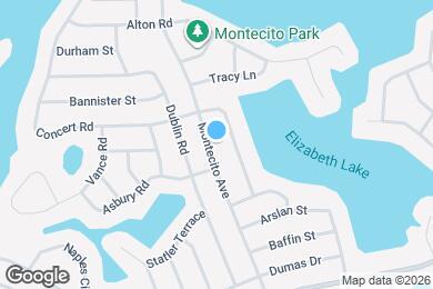 Map image of the property - 1715 Montecito Ave