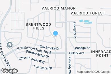 Map image of the property - 707 Sand Ridge Dr