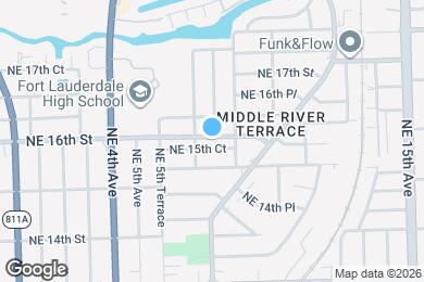 Map image of the property - 710 NE 16th St