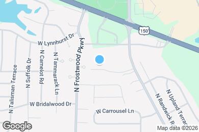 Map image of the property - Hollow Creek Apartments