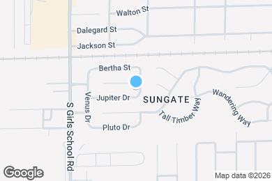 Map image of the property - 414 Polaris Dr