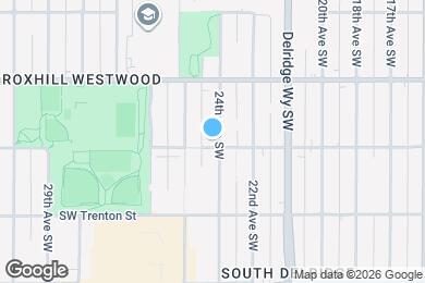 Map image of the property - 8455 24th Ave SW