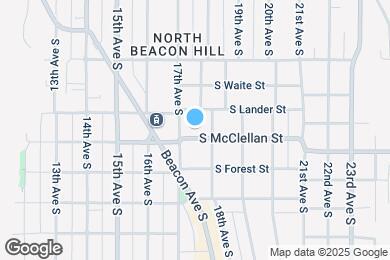 Map image of the property - 1710 S McClellan St