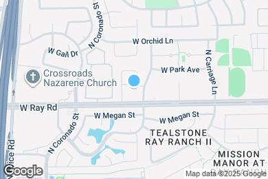 Map image of the property - 2541 W Gary Dr