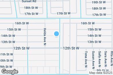 Map image of the property - 3703 14th St W