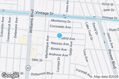 Map image of the property - 67 Madrid Ave